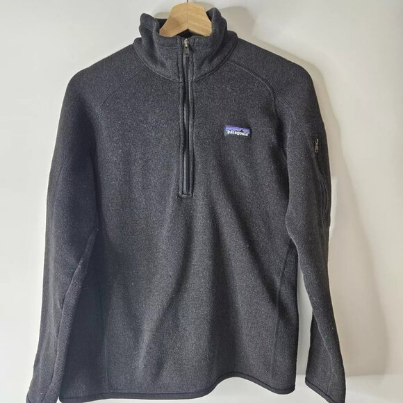 Patagonia Women's Black Full-Zip Sweater - Picture 3 of 9